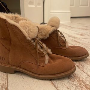 ugg lace up boots